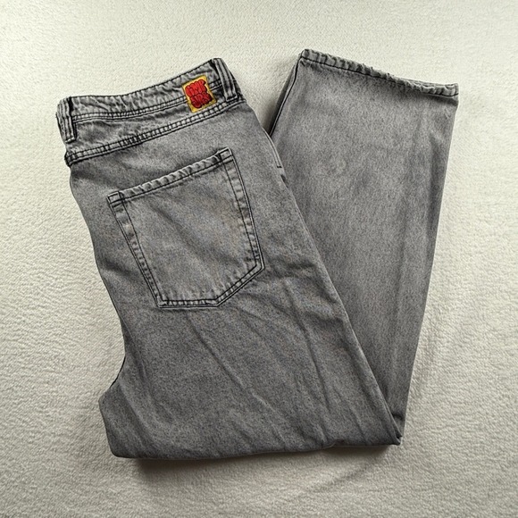 EMPRYE Jeans Men's Size 42 Gray Denim Skate Streetwear Graphic Logo - Picture 1 of 10